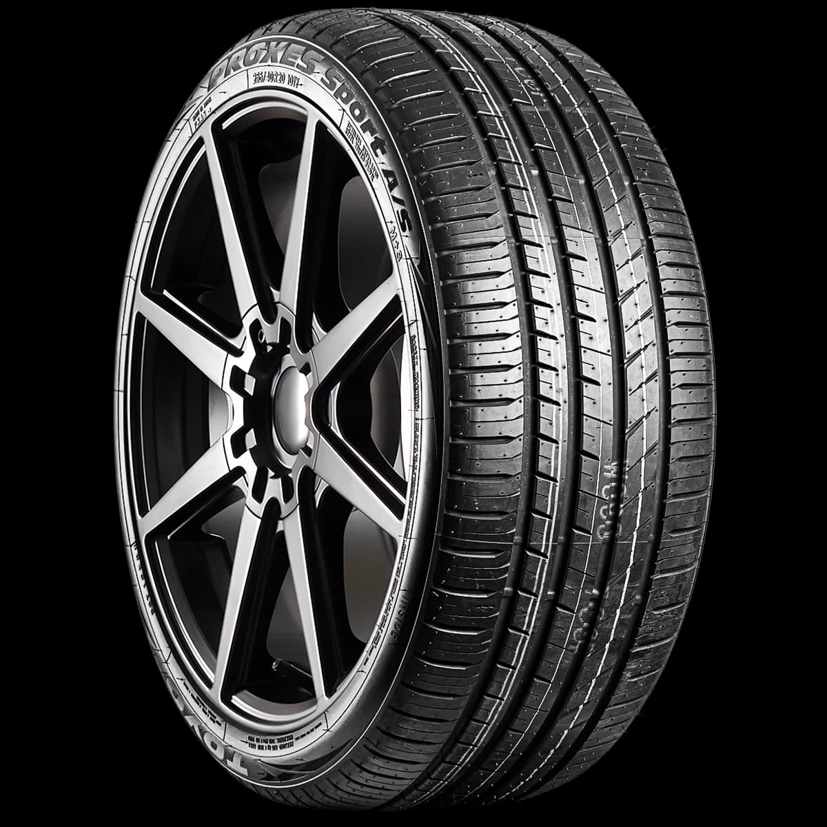 Toyo Proxes Sport AS 20" angled tire