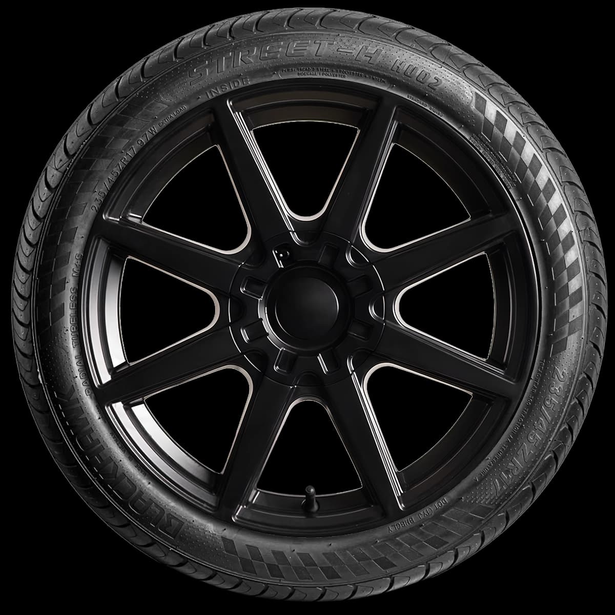 Blackhawk Street-H HU02 17" side tire