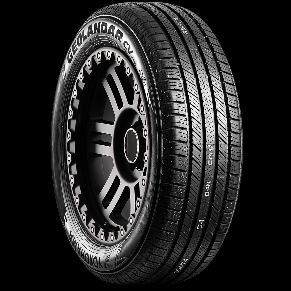 Yokohama Geolandar CV G058 17" angled tire
