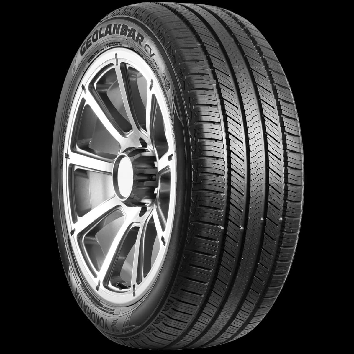 Yokohama Geolandar CV G058 20" angled tire
