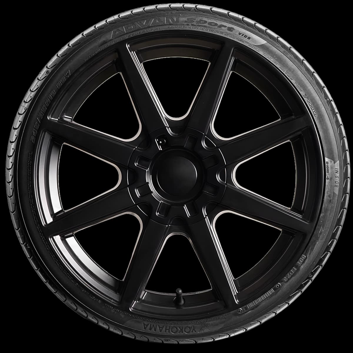 Yokohama Advan Sport V105G 20" side tire