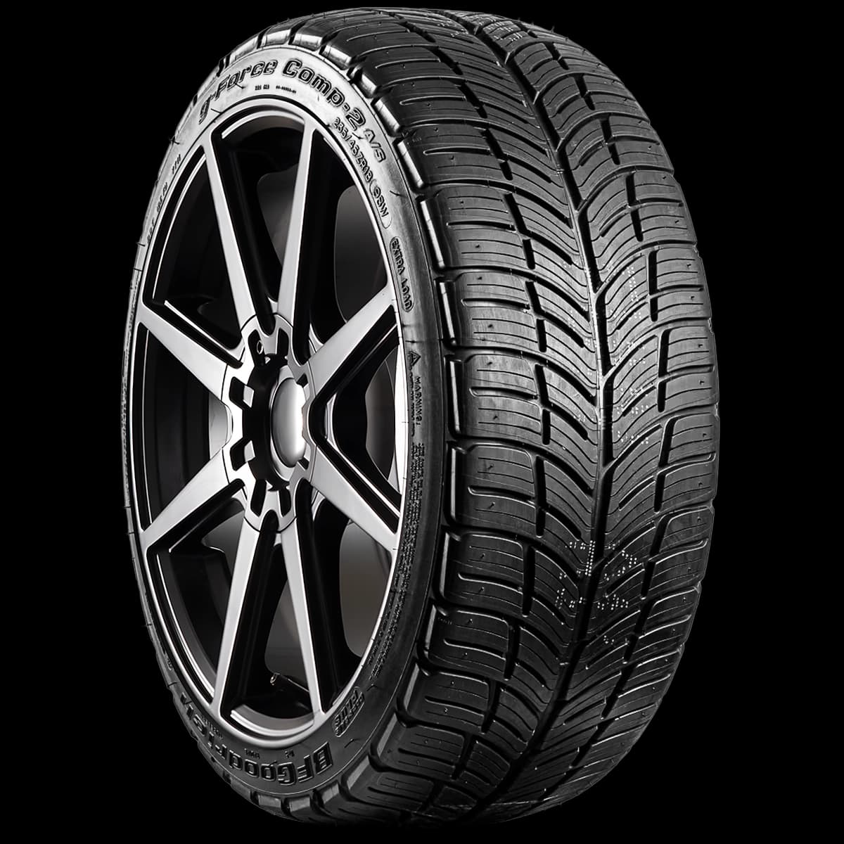 BFGoodrich g-Force Comp-2 A/S Plus 17" angled tire