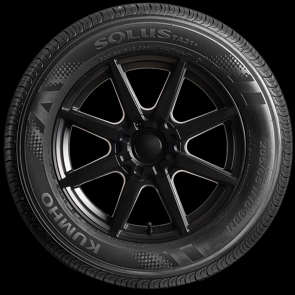 Kumho Solus TA31+ 17" side tire