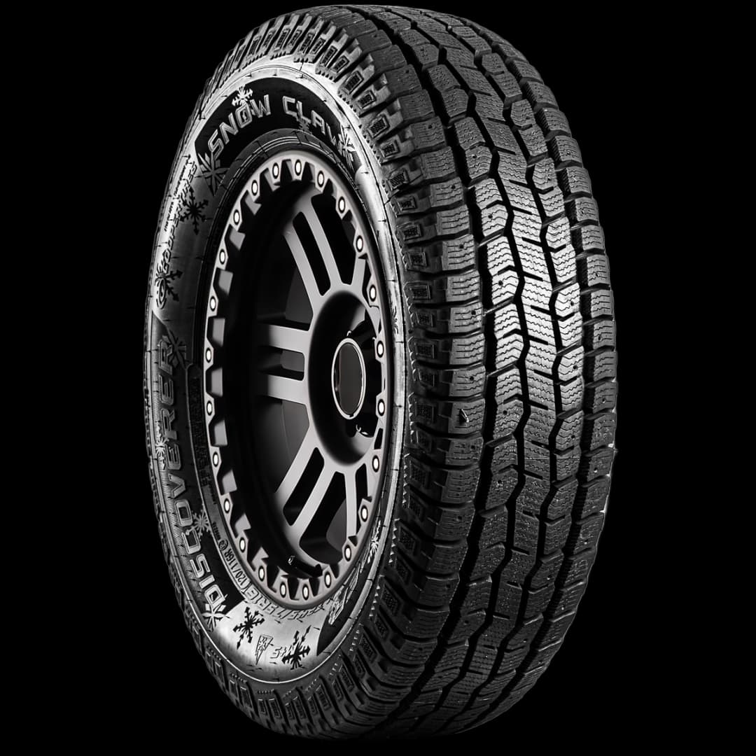 Cooper Discoverer Snow Claw 17" angled tire