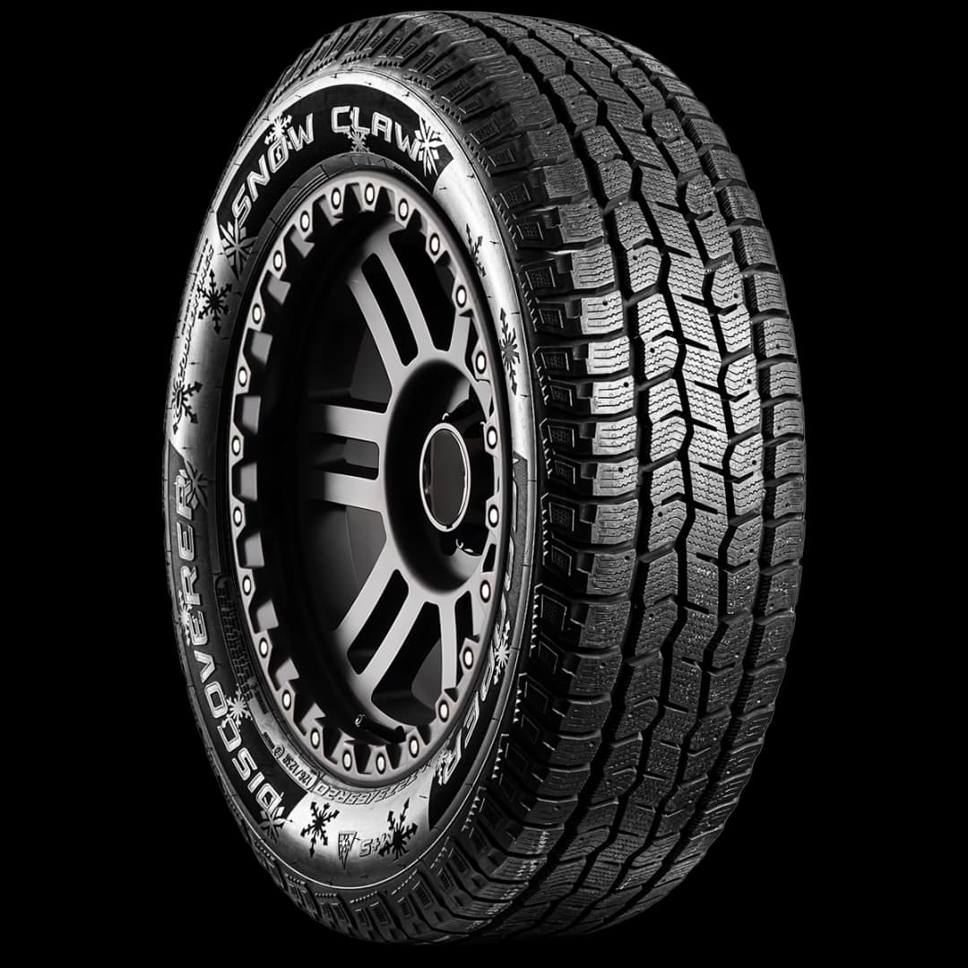 Cooper Discoverer Snow Claw 20" angled tire