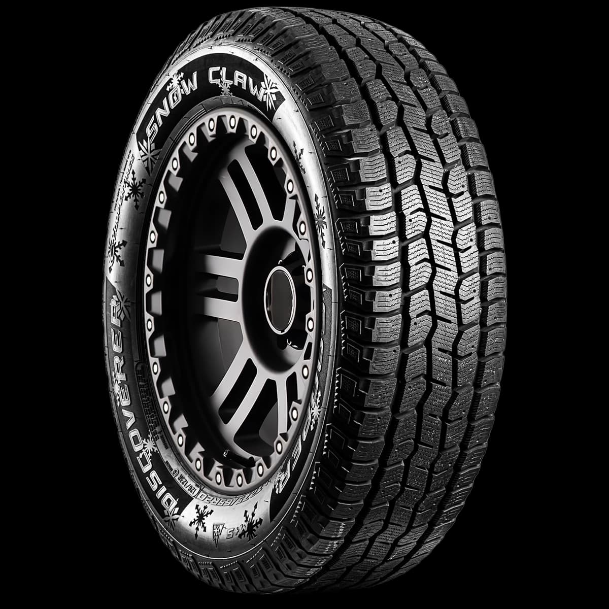 Cooper Discoverer Snow Claw 20" angled tire