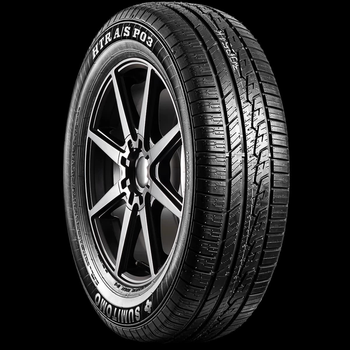 Sumitomo HTR A/S P03 17" angled tire