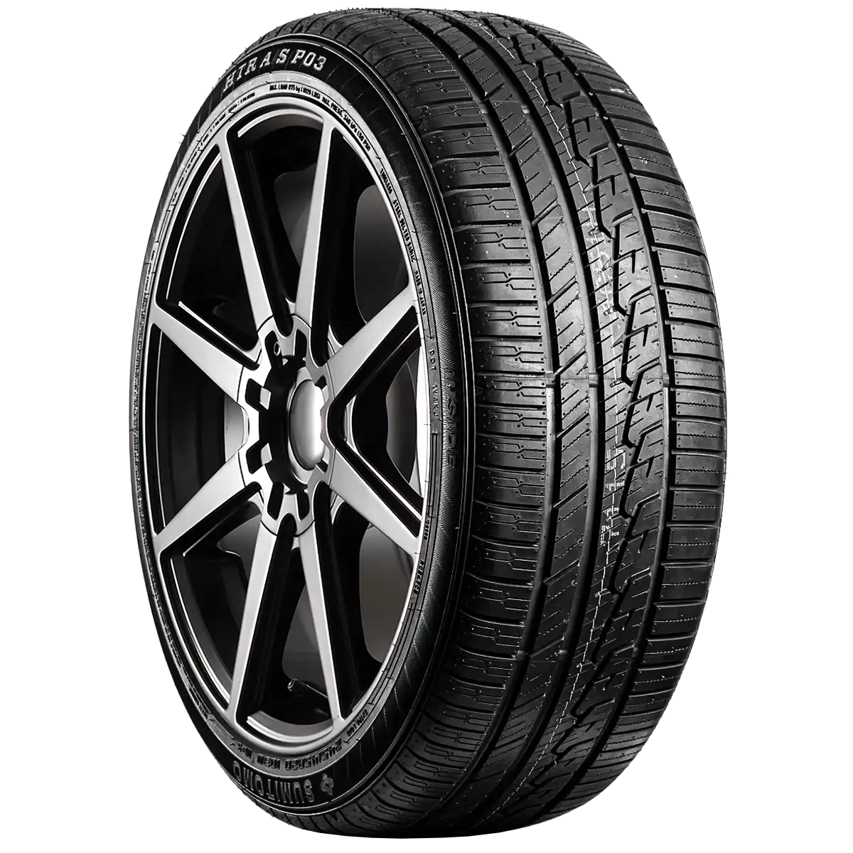 Sumitomo HTR A/S P03 20" angled tire