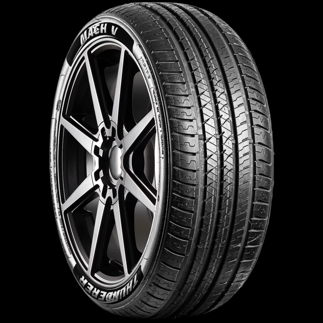 Thunderer Mach V 17" angled tire