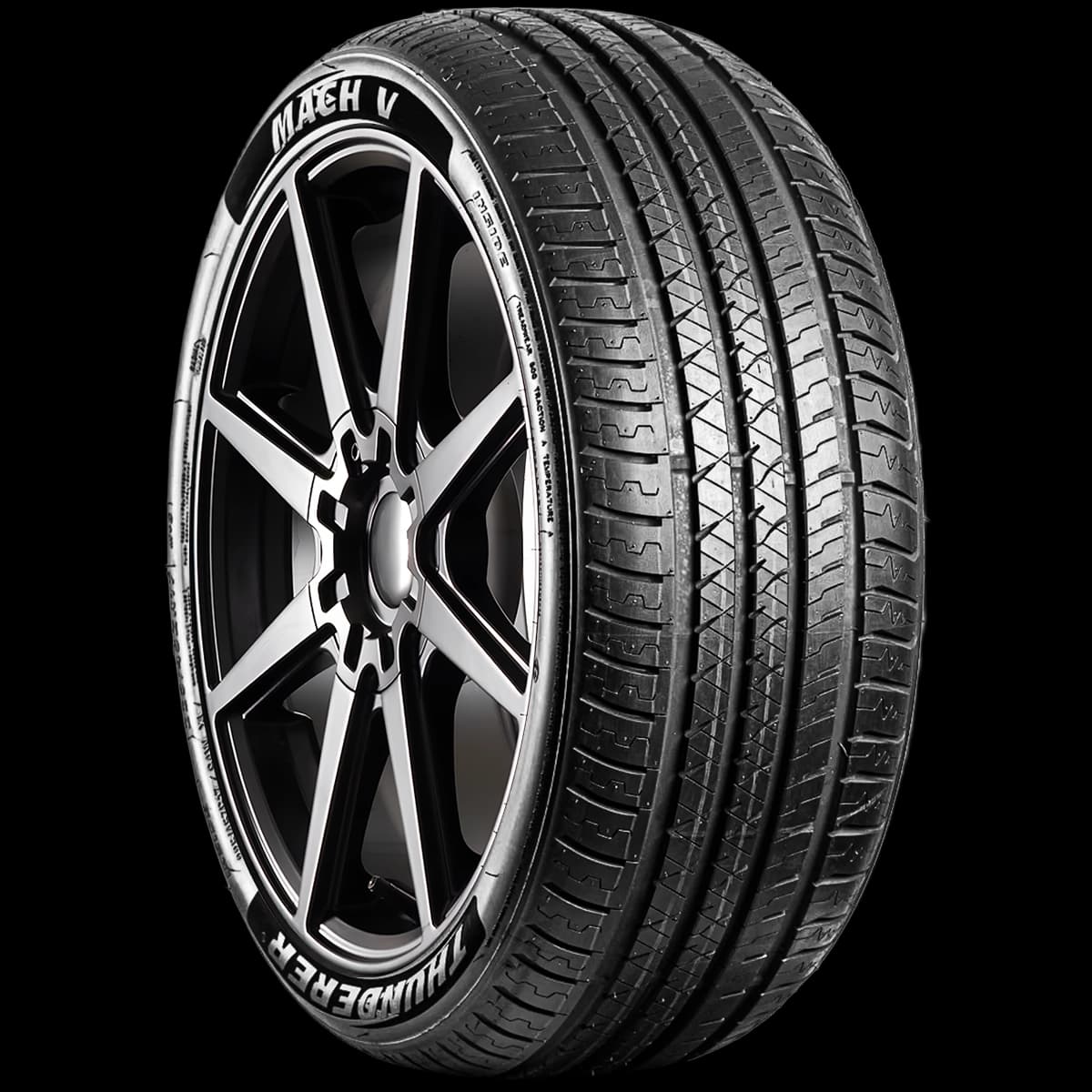 Thunderer Mach V 17" angled tire