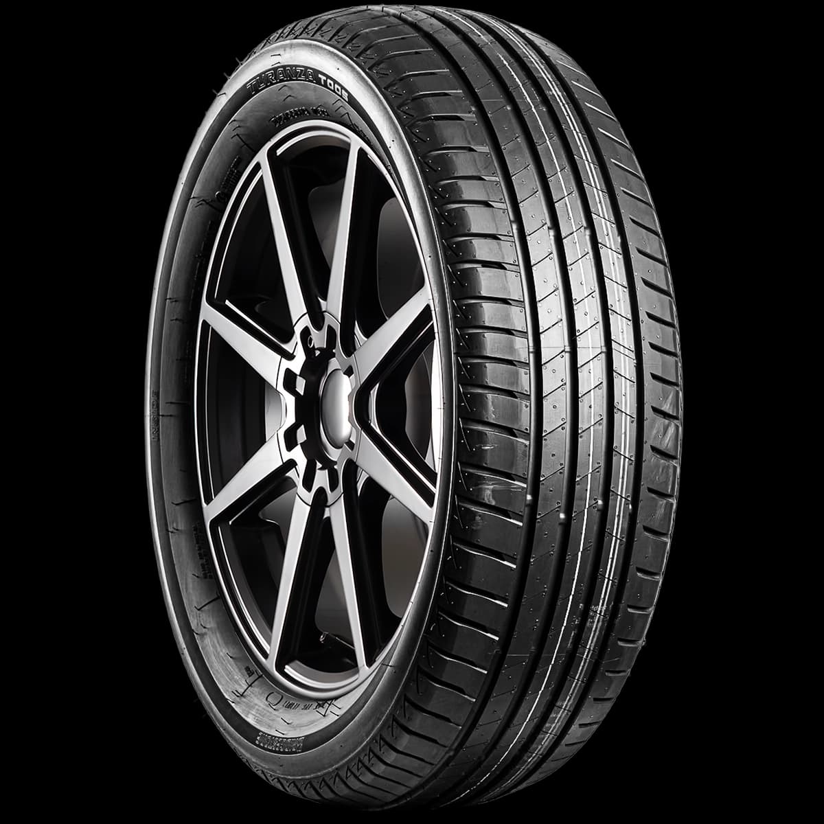 Bridgestone Turanza T005 20" angled tire