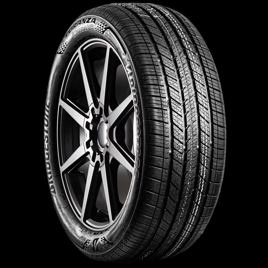 Bridgestone Turanza LS100 17" angled tire