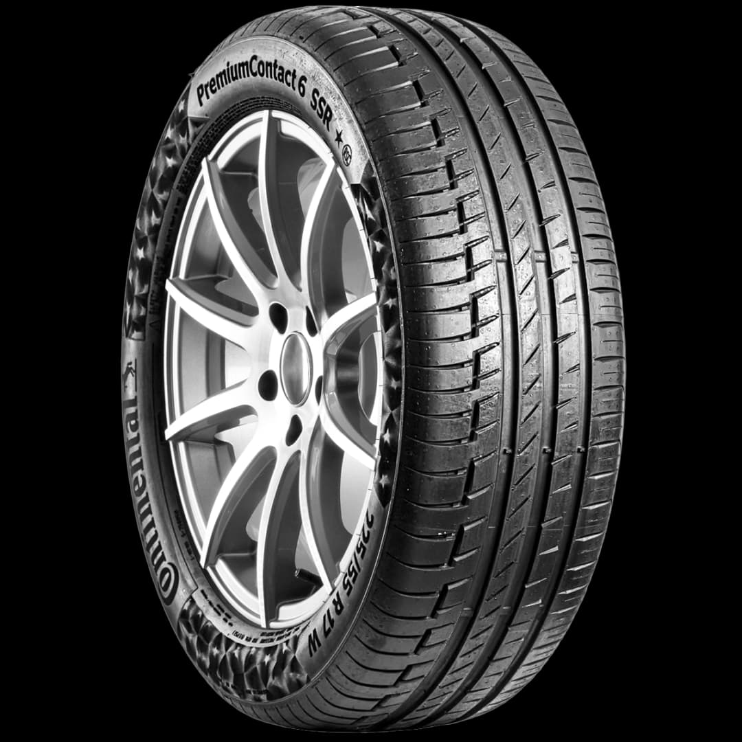 Continental PremiumContact 6 17" angled tire