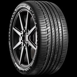 Continental PremiumContact 6 20" angled tire