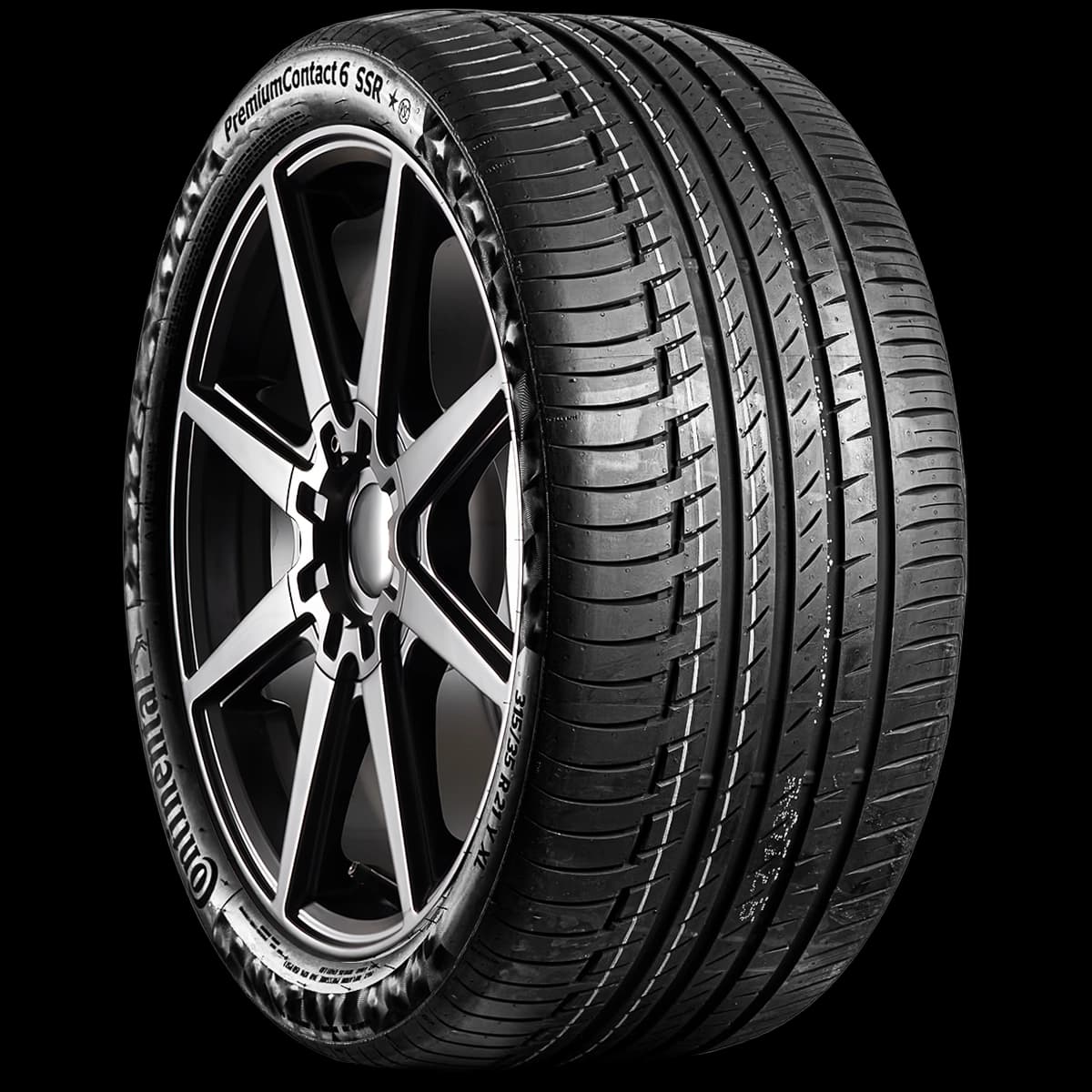 Continental PremiumContact 6 20" angled tire
