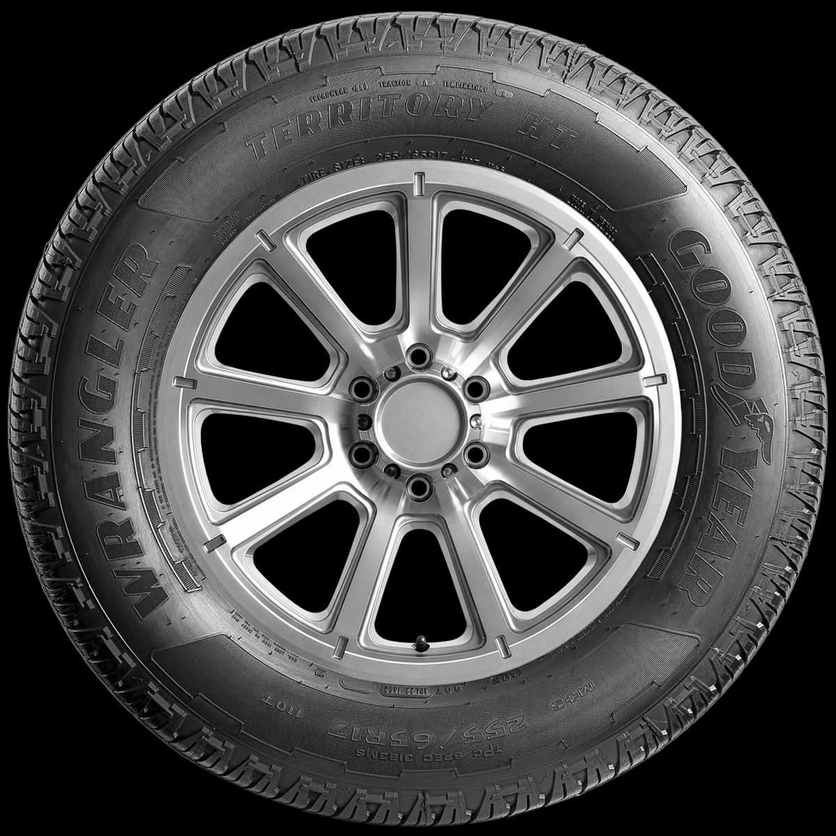 Goodyear Wrangler Territory HT 17" side tire