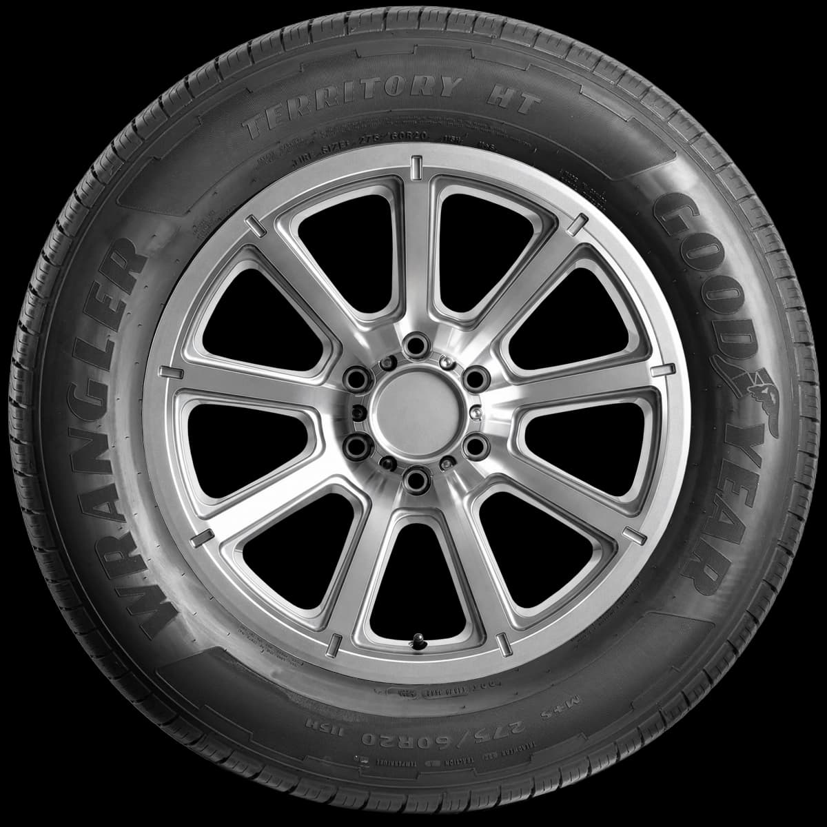 Goodyear Wrangler Territory HT 20" side tire