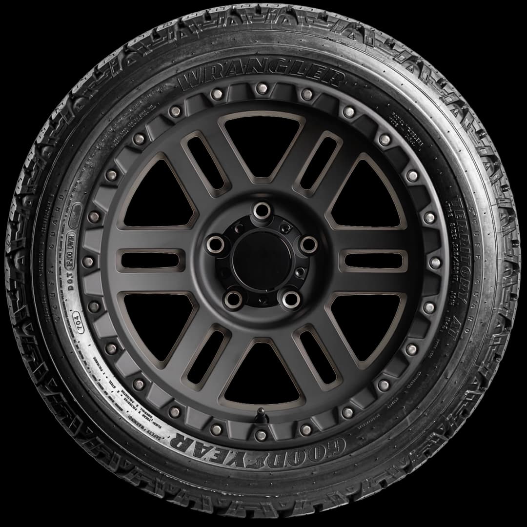 Goodyear Wrangler Territory AT 17" side tire
