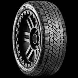 Michelin X-Ice Snow 20" angled tire