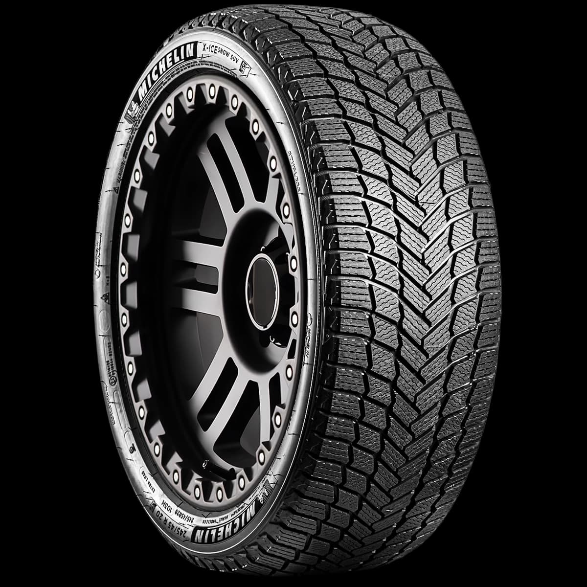 Michelin X-Ice Snow 20" angled tire