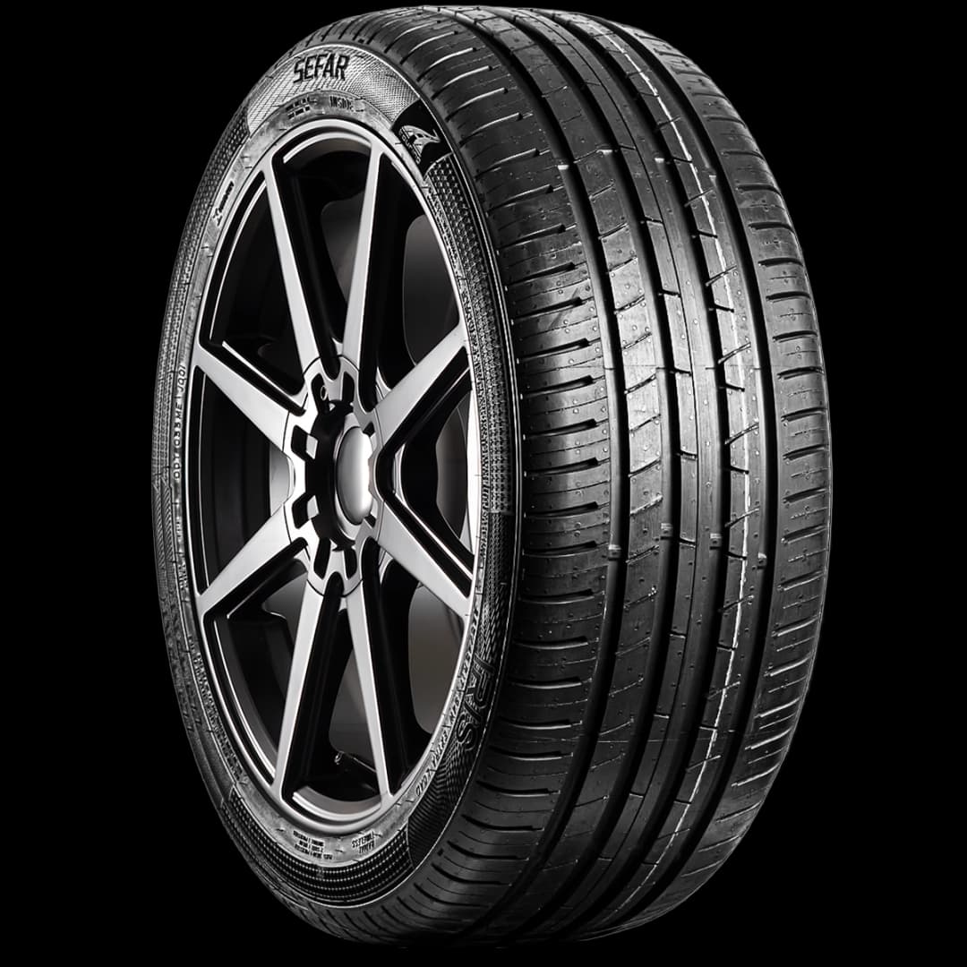 Iris Sefar 17" angled tire
