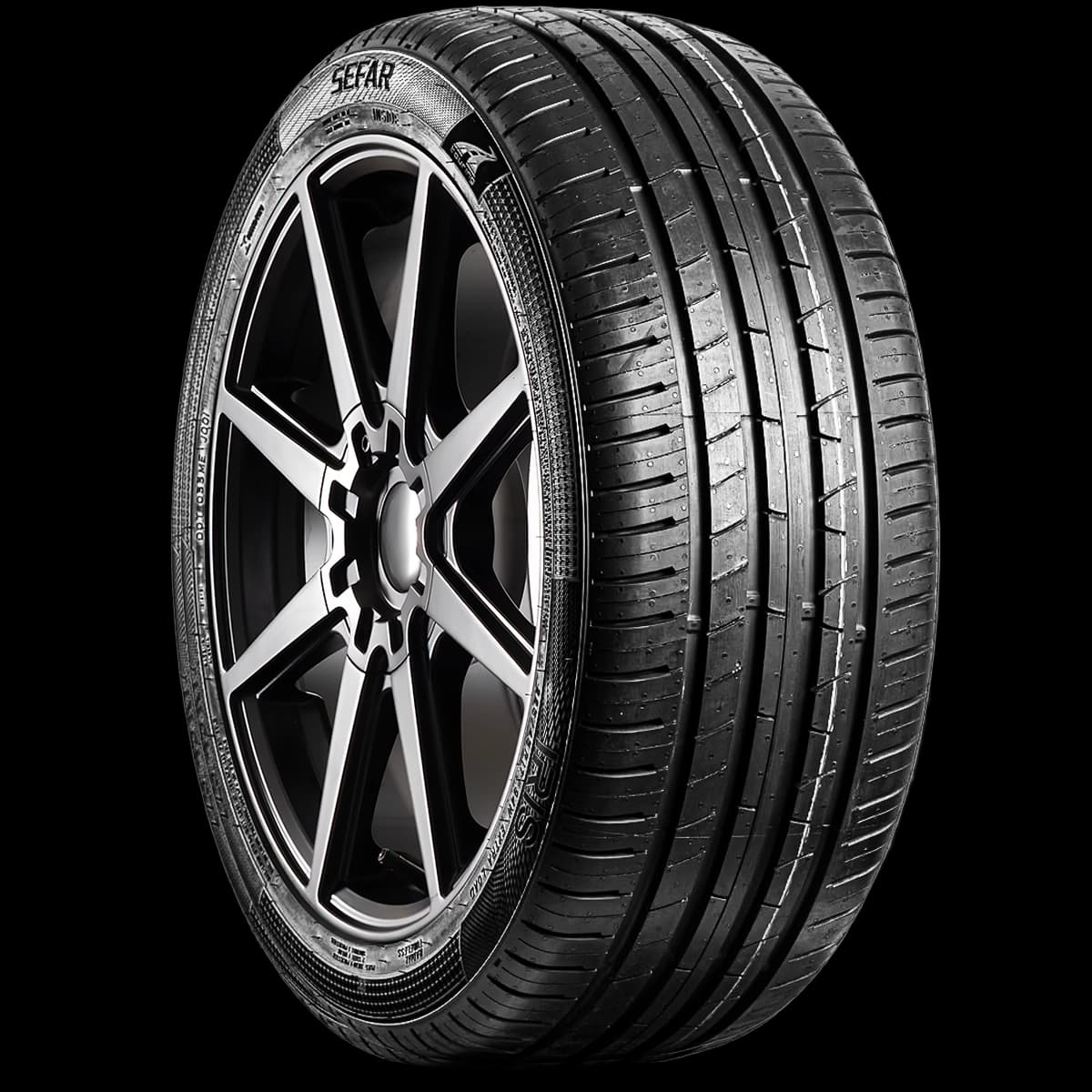 Iris Sefar 17" angled tire