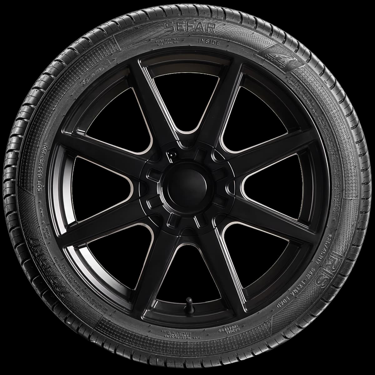 Iris Sefar 17" side tire