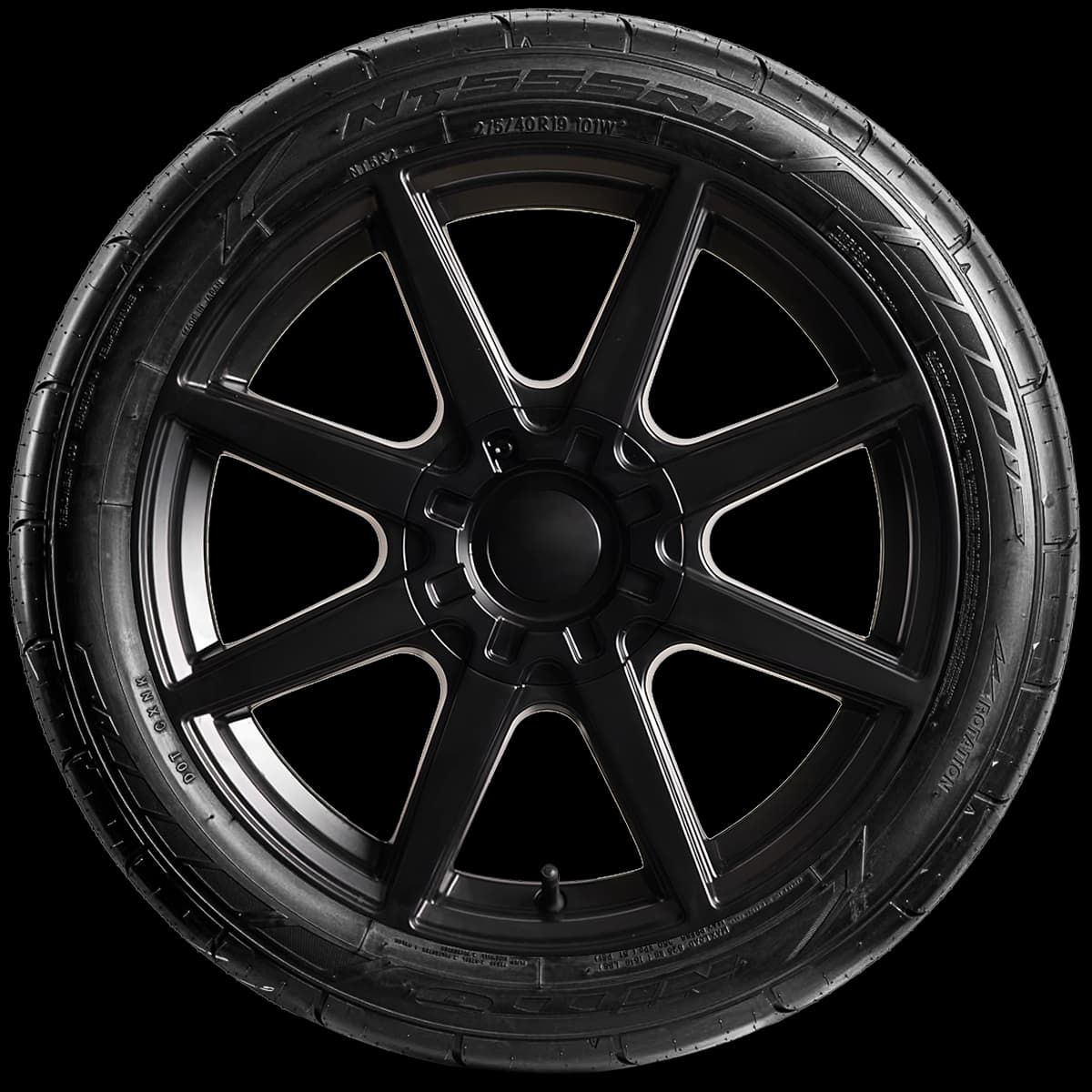 Nitto NT555R II 20" side tire