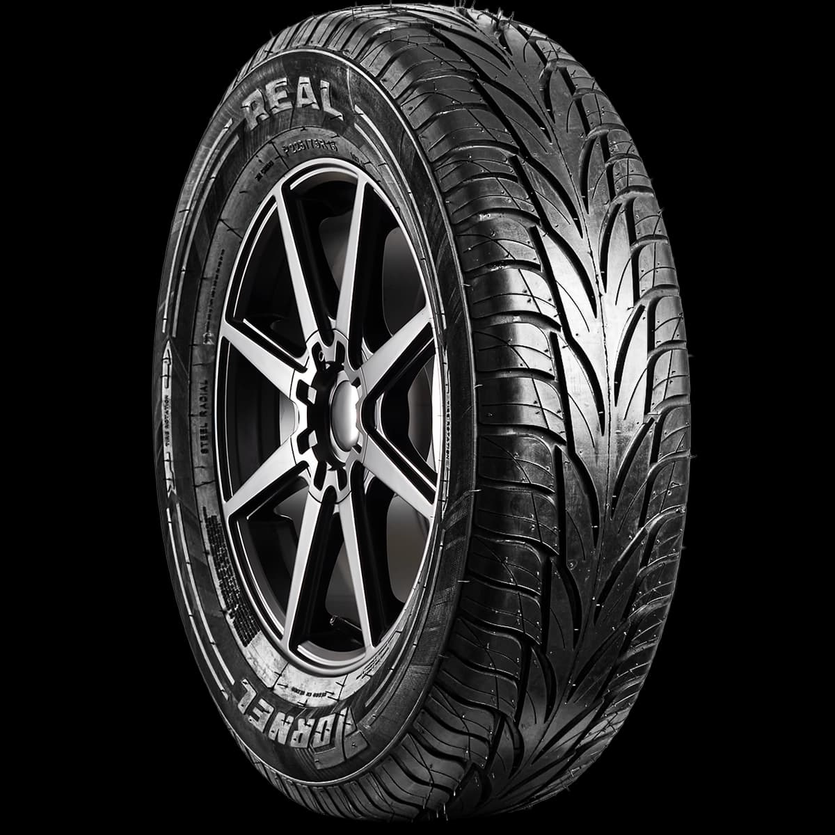 Tornel Real 17" angled tire
