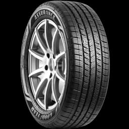 Goodyear Assurance Comfort Drive 17" angled tire