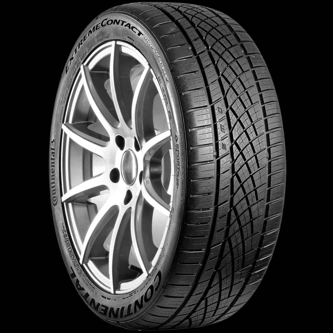 Continental ExtremeContact DWS06 Plus 20" angled tire