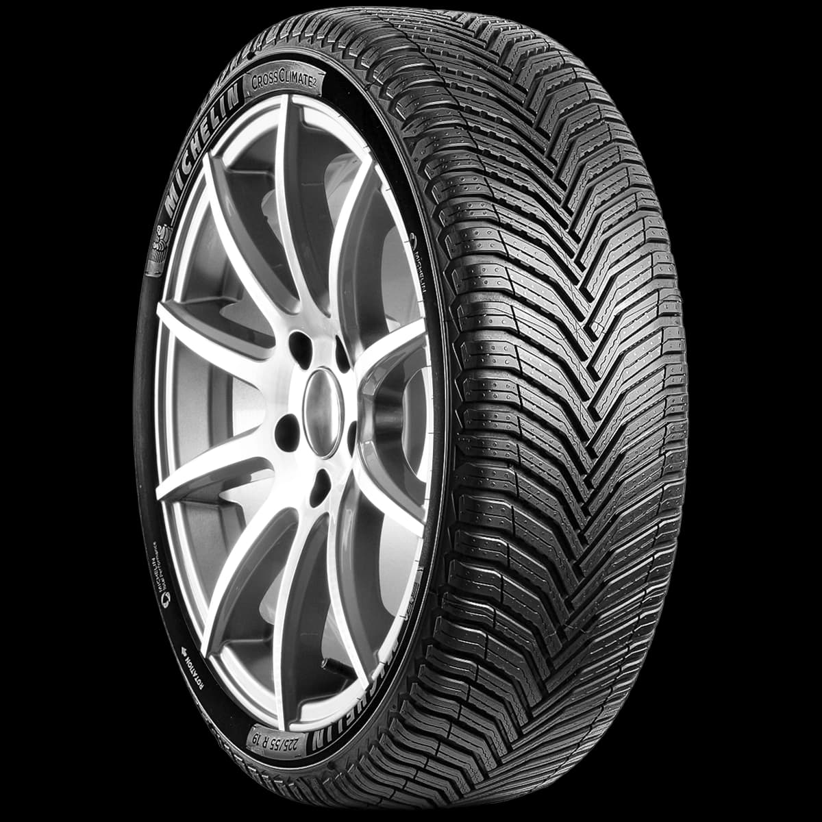 Michelin CrossClimate2 20" angled tire