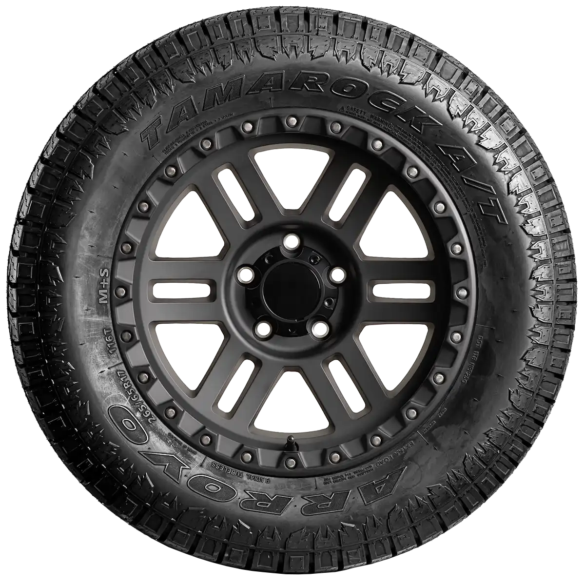 Arroyo Tamarock A/T 17" side tire