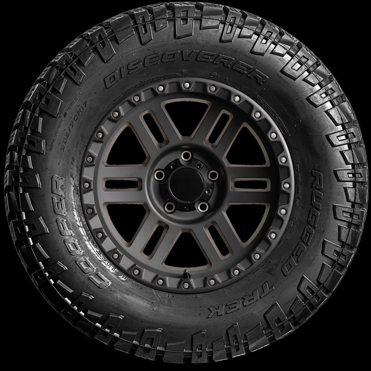 Cooper Discoverer Rugged Trek 17" side tire