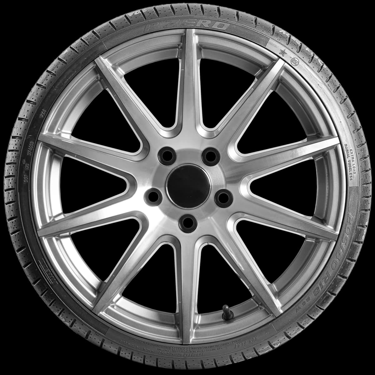 Pirelli Pzero PZ4 Sport 17" side tire