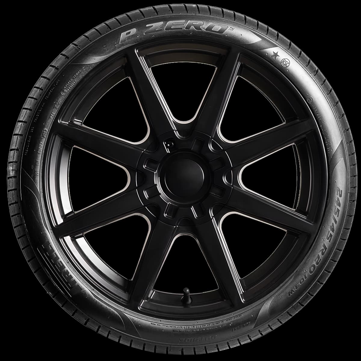 Pirelli Pzero PZ4 Luxury 20" side tire