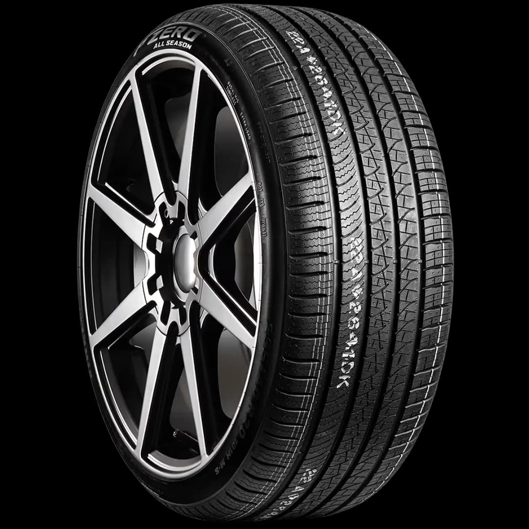 Pirelli Pzero AS with Noise Cancel 20" angled tire