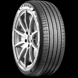 Pirelli Pzero PZ4 Luxury with Noise Cancel 20" angled tire