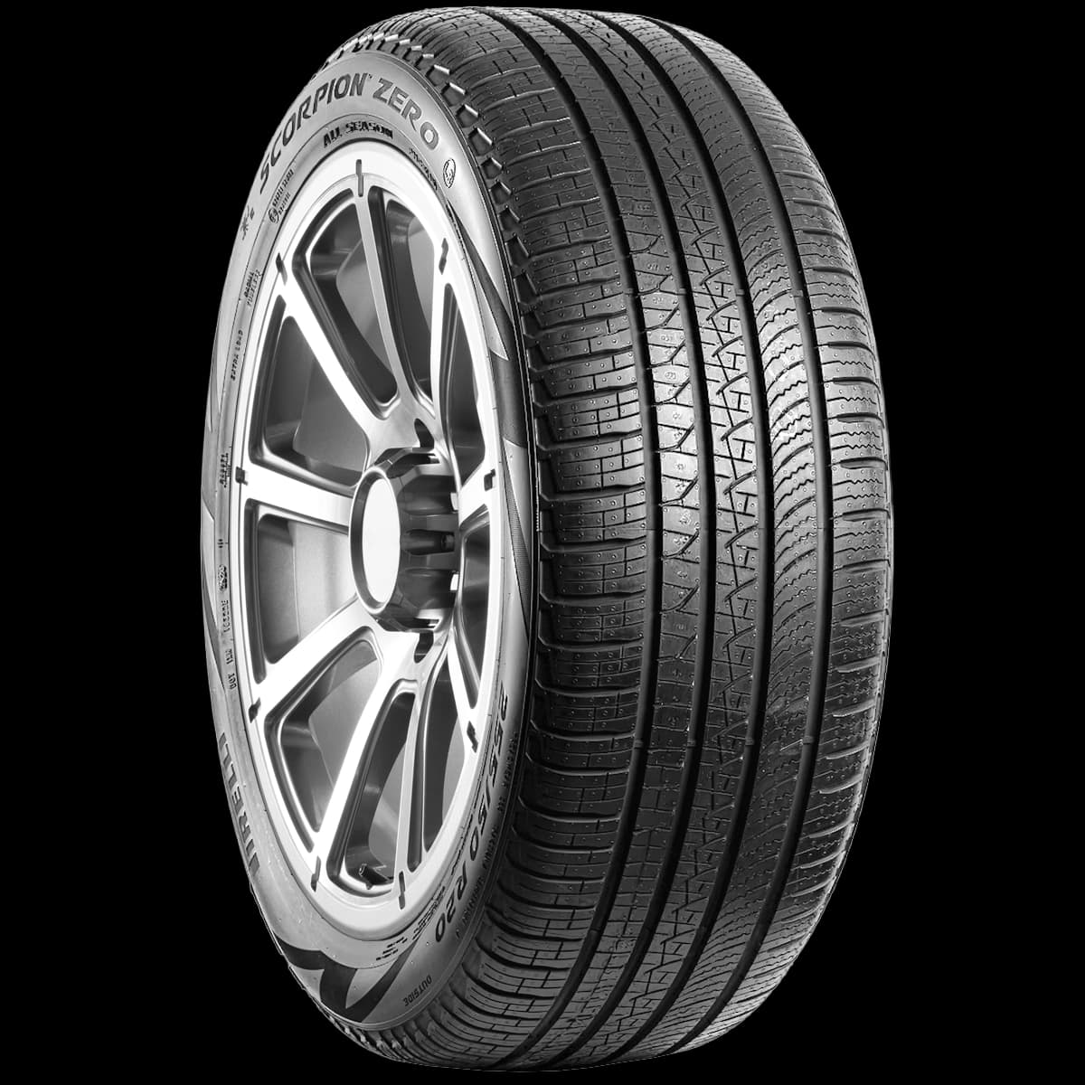 Pirelli Scorpion Zero AS with Noise Cancel 20" angled tire