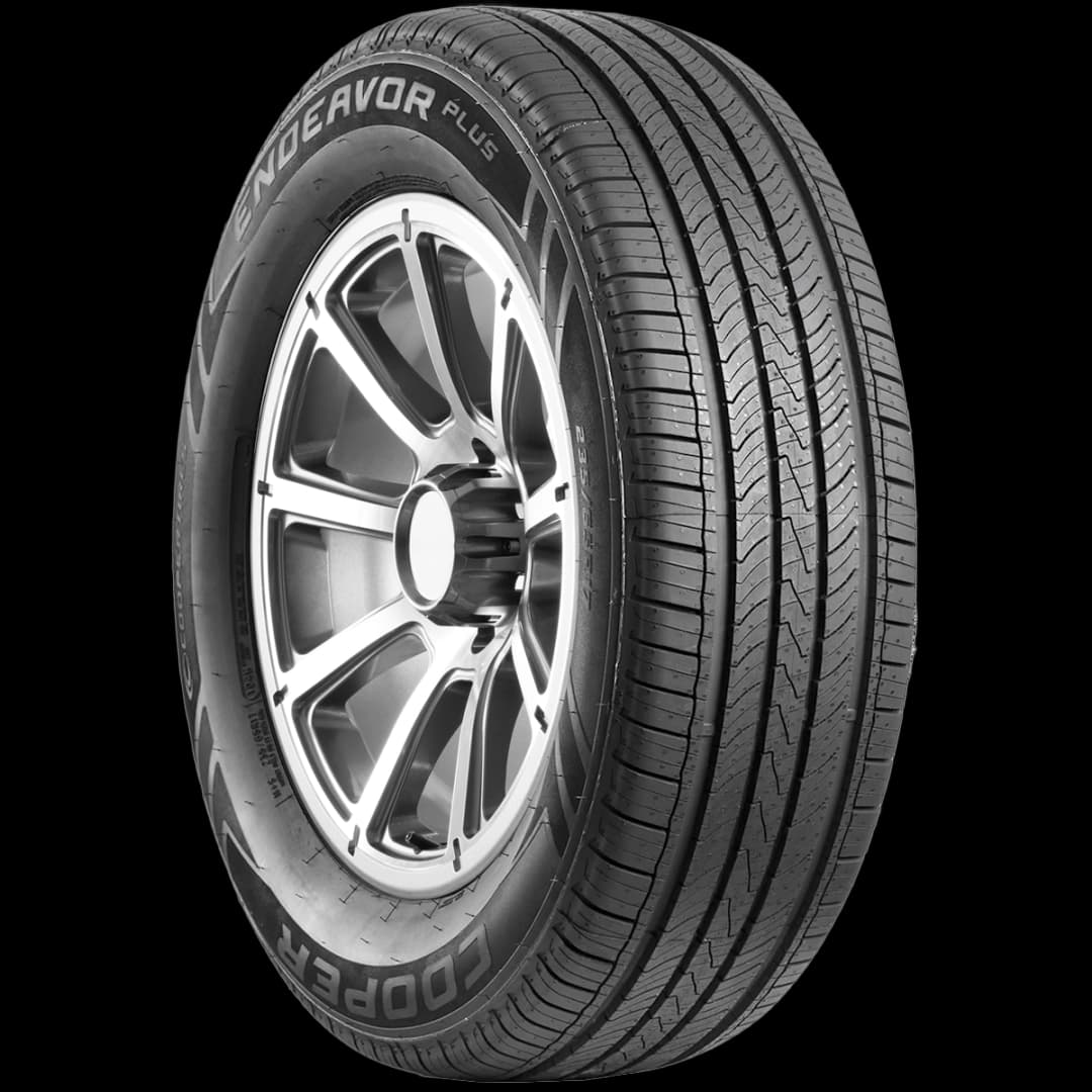 Cooper Endeavor Plus 17" angled tire