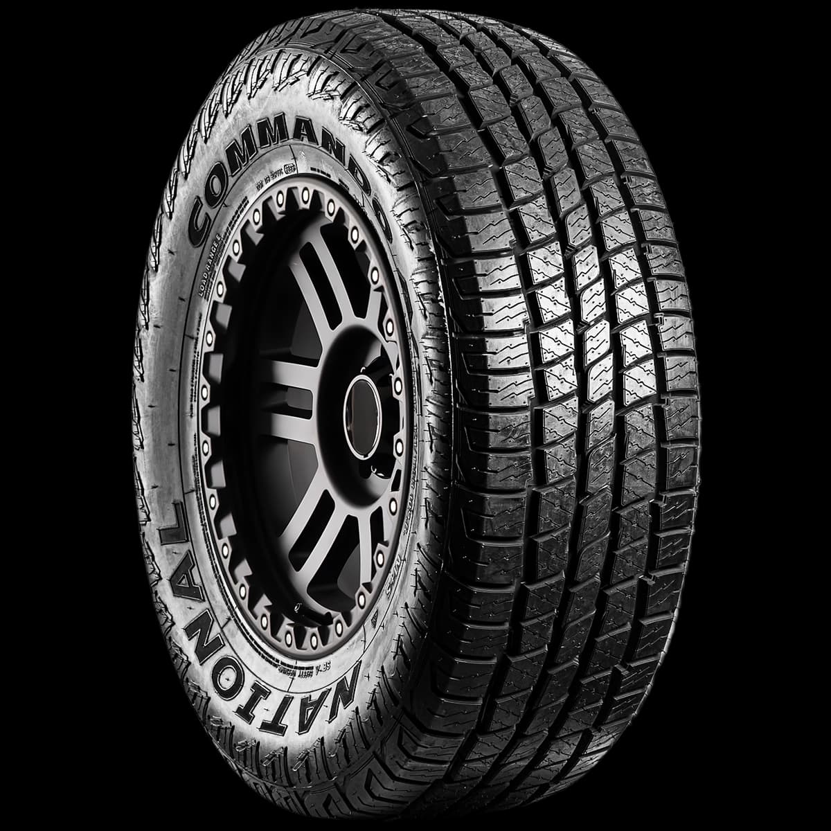 National Commando AT 4S 17" angled tire