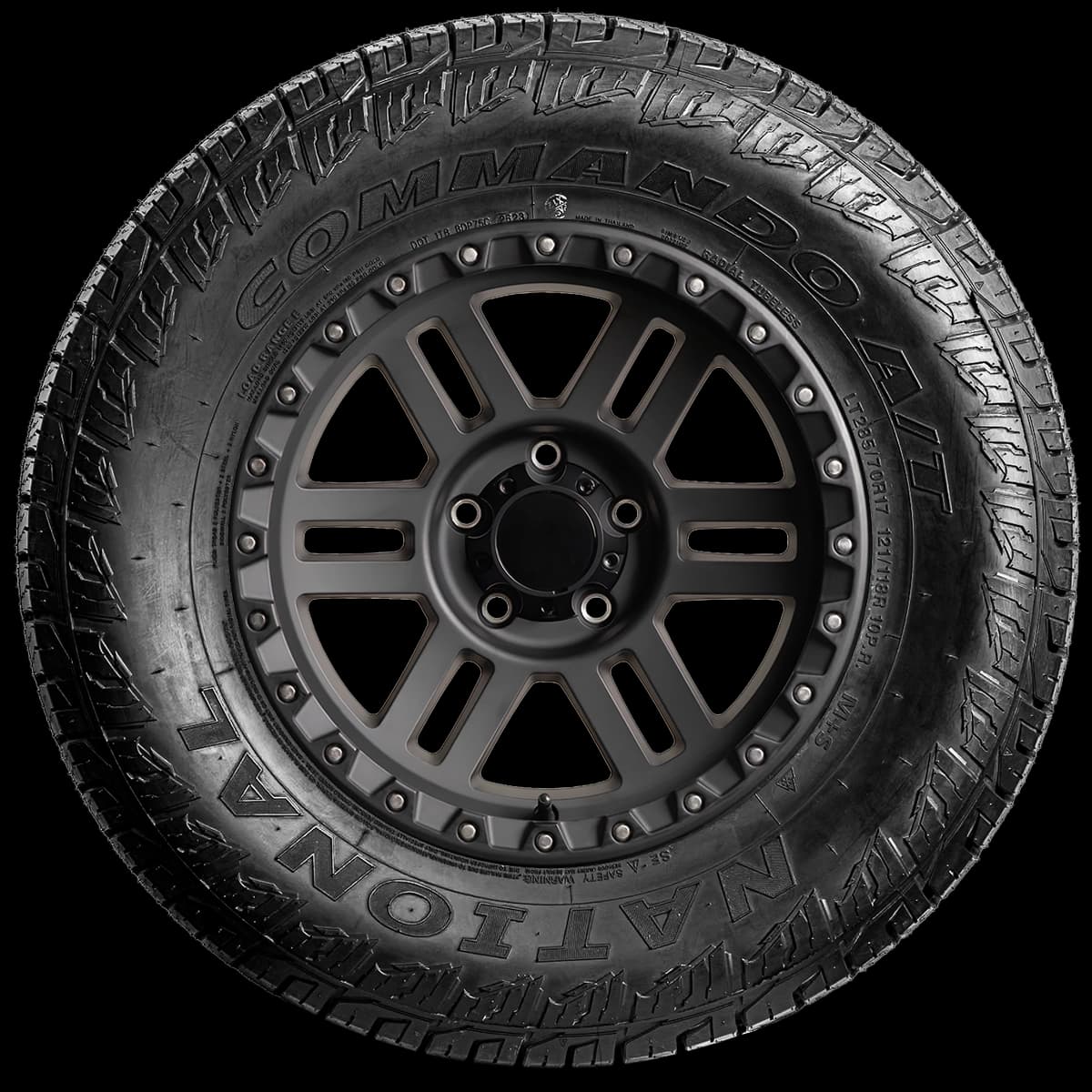 National Commando AT 4S 17" side tire