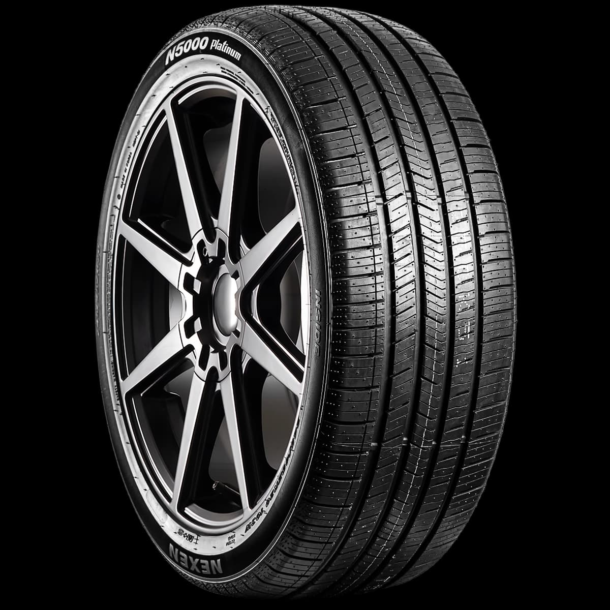 Nexen N5000 Platinum 20" angled tire