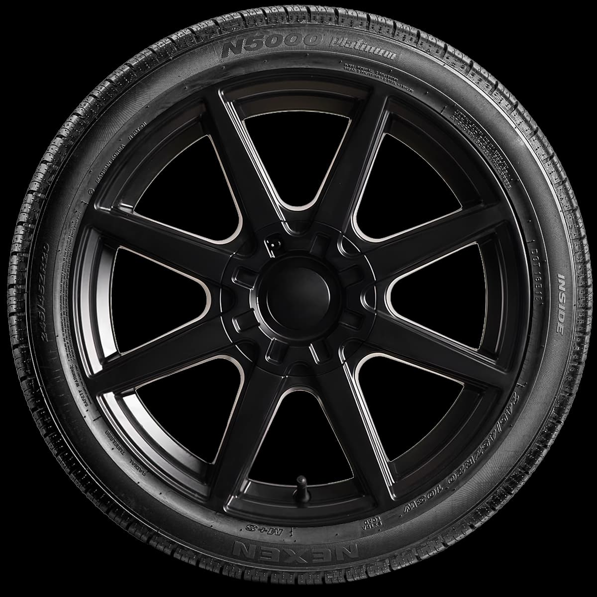 Nexen N5000 Platinum 20" side tire