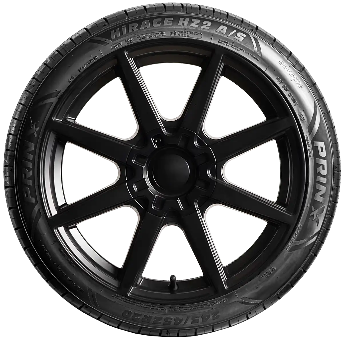 Prinx HiRace HZ2 AS 20" side tire