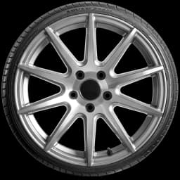 Yokohama Advan Sport V107F 20" side tire