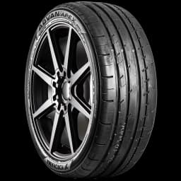Yokohama Advan Apex V601 17" angled tire