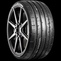 Yokohama Advan Apex V601 20" angled tire