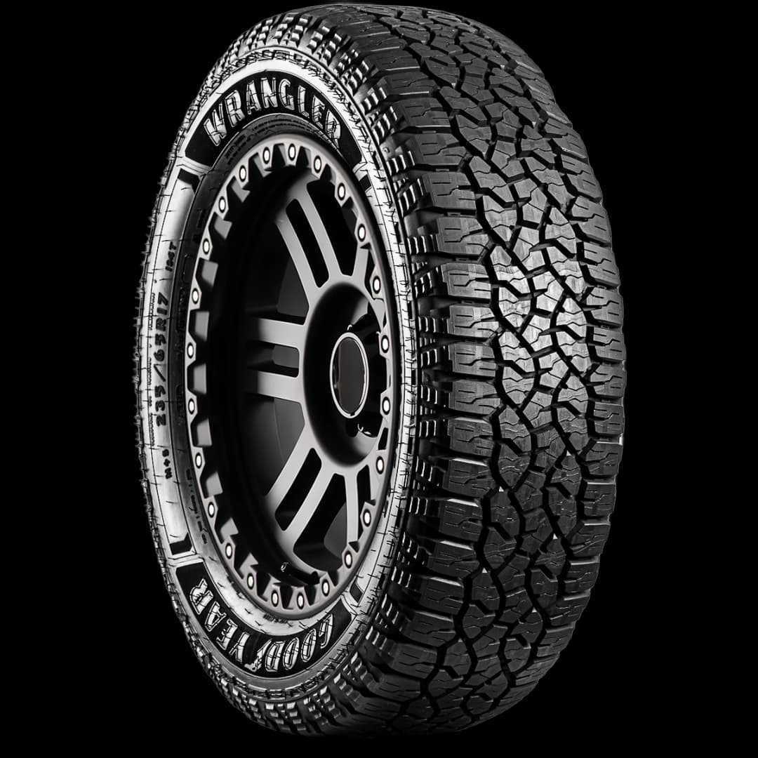 Goodyear Wrangler Workhorse AT 17" angled tire