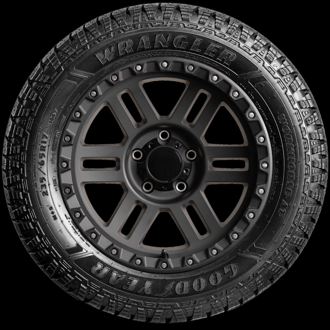 Goodyear Wrangler Workhorse AT 17" side tire